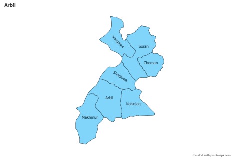 Sample Maps for Arbil (blue)