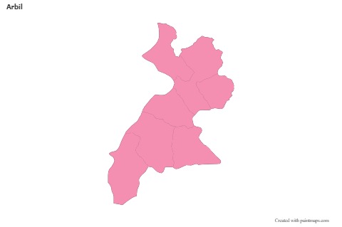 Sample Maps for Arbil (pink,outline)