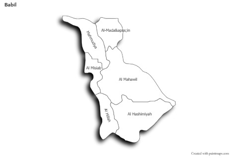 Sample Maps for Babil (black-white,shadowy)