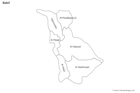 Sample Maps for Babil (black-white)