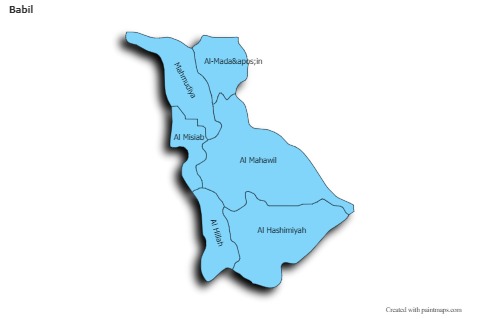 Sample Maps for Babil (blue,shadowy)