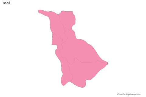 Sample Maps for Babil (pink,outline)