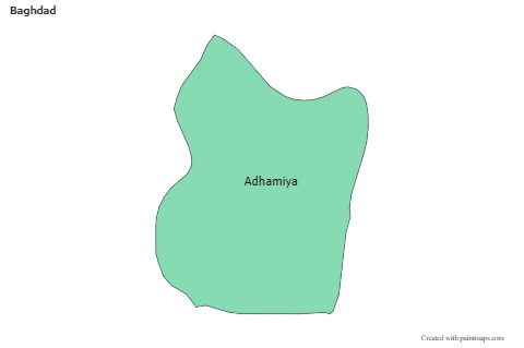 Sample Maps for Baghdad (colored)