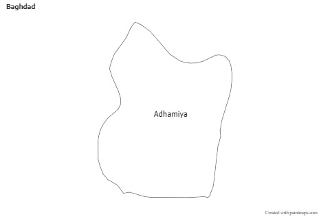Sample Maps for Baghdad (black-white)