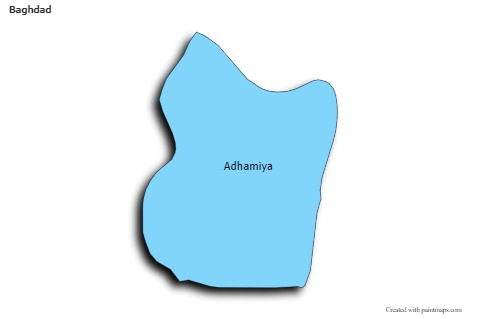 Sample Maps for Baghdad (blue,shadowy)