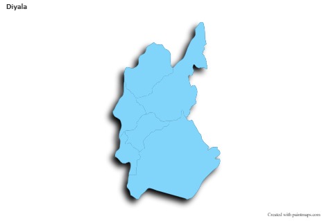 Sample Maps for Diyala (blue,outline,shadowy)