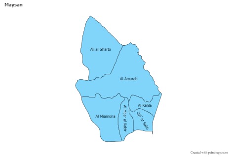 Sample Maps for Maysan (blue)