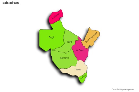 Sample Maps for Sala ad-Din (colored,shadowy)