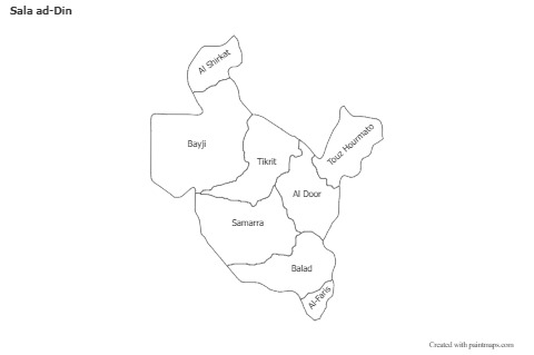 Sample Maps for Sala ad-Din (black-white)