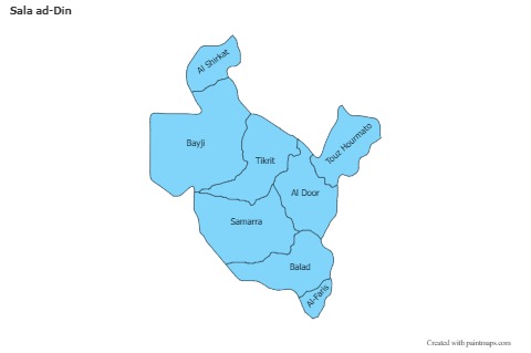 Sample Maps for Sala ad-Din (blue)