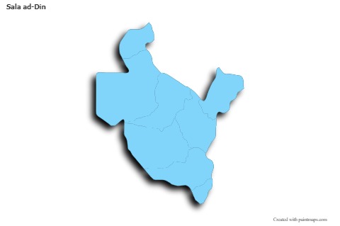 Sample Maps for Sala ad-Din (blue,outline,shadowy)