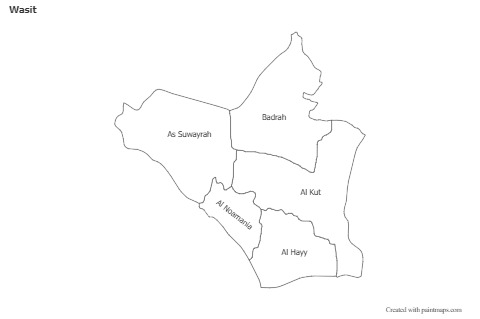 Sample Maps for Wasit (black-white)