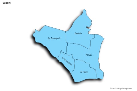 Sample Maps for Wasit (blue,shadowy)
