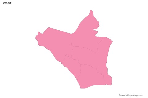 Sample Maps for Wasit (pink,outline)