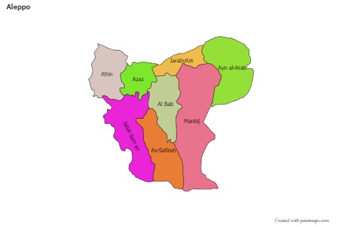 Sample Maps for Aleppo (colored)