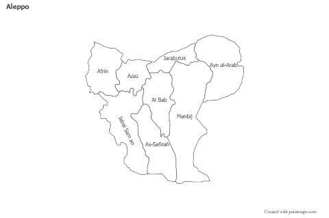 Sample Maps for Aleppo (black-white)