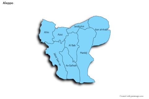 Sample Maps for Aleppo (blue,shadowy)