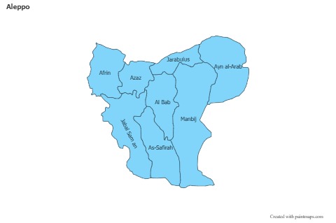 Sample Maps for Aleppo (blue)