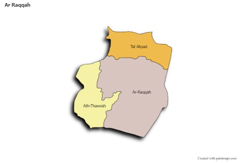 Sample Maps for Ar Raqqah (colored,shadowy)