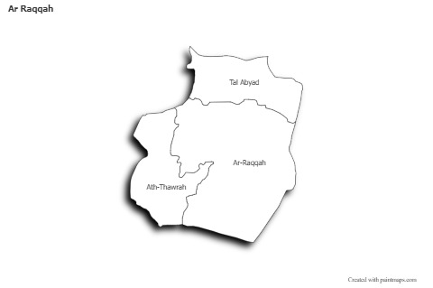 Sample Maps for Ar Raqqah (black-white,shadowy)