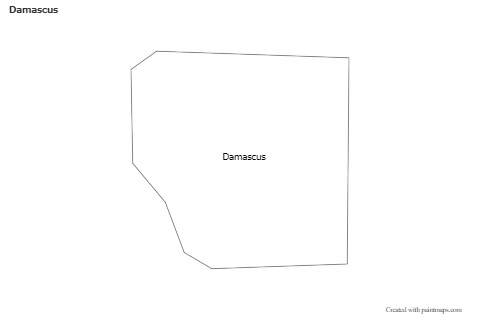 Sample Maps for Damascus (black-white)