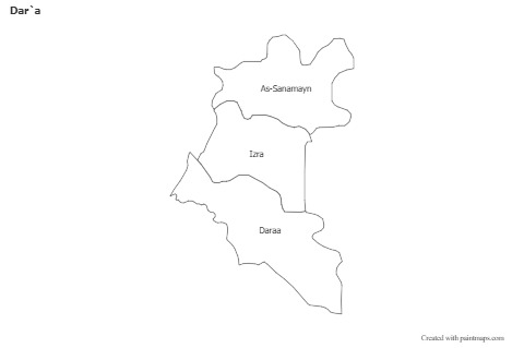 Sample Maps for Dar`a (black-white)