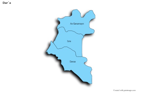 Sample Maps for Dar`a (blue,shadowy)