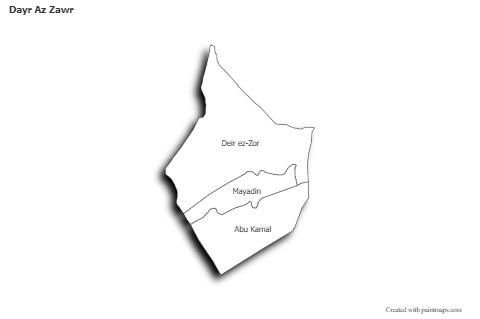 Sample Maps for Dayr Az Zawr (black-white,shadowy)