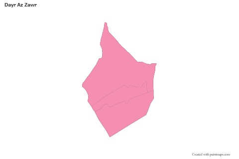 Sample Maps for Dayr Az Zawr (pink,outline)