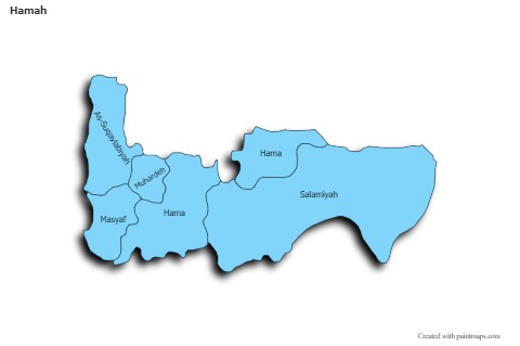 Sample Maps for Hamah (blue,shadowy)