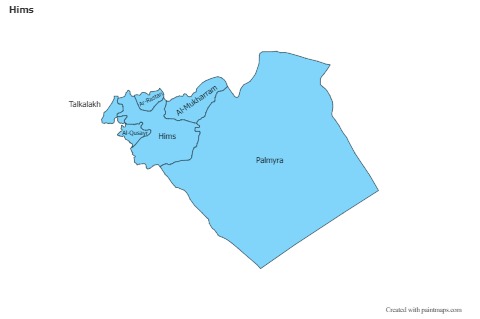 Sample Maps for Hims (blue)