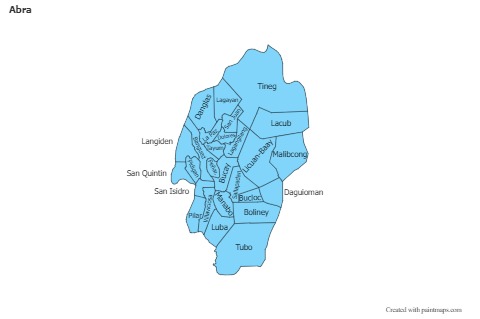 Sample Maps for Abra (blue)
