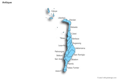 Sample Maps for Antique (blue,shadowy)