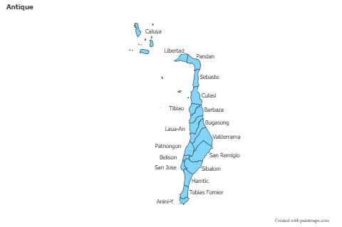 Sample Maps for Antique (blue)
