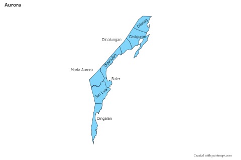 Sample Maps for Aurora (blue)
