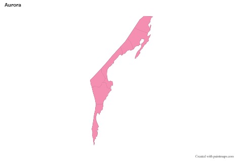 Sample Maps for Aurora (pink,outline)