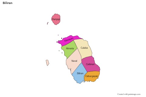 Sample Maps for Biliran (colored)