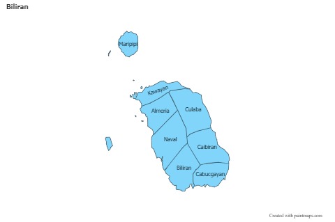 Sample Maps for Biliran (blue)