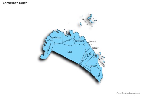 Sample Maps for Camarines Norte (blue,shadowy)