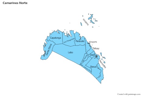Sample Maps for Camarines Norte (blue)