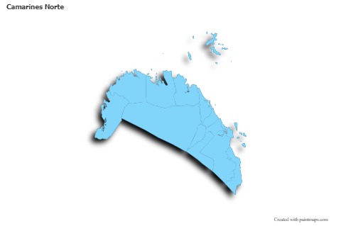 Sample Maps for Camarines Norte (blue,outline,shadowy)