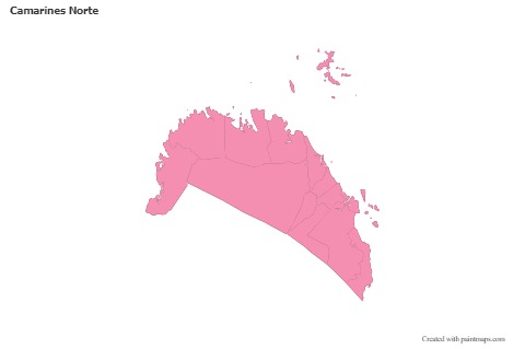 Sample Maps for Camarines Norte (pink,outline)
