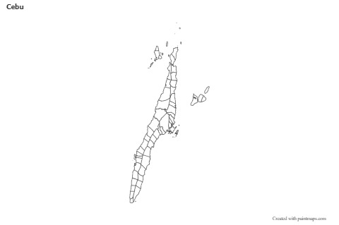 Sample Maps for Cebu (black-white)