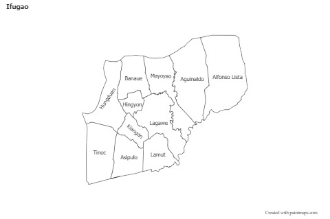 Sample Maps for Ifugao (black-white)