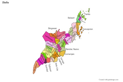 Sample Maps for Iloilo (colored)