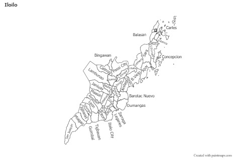 Sample Maps for Iloilo (black-white)