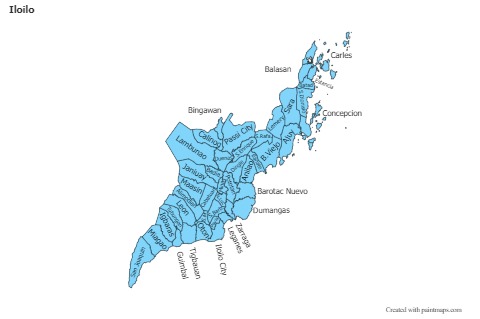 Sample Maps for Iloilo (blue)