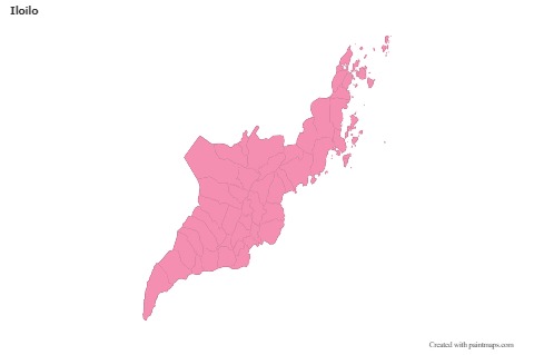 Sample Maps for Iloilo (pink,outline)