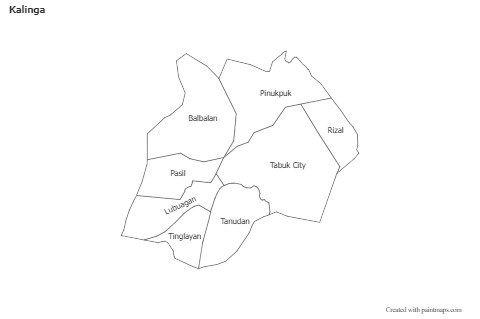 Sample Maps for Kalinga (black-white)