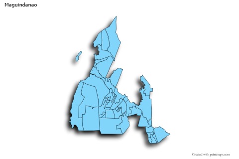 Sample Maps for Maguindanao (blue,shadowy)